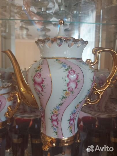 Сервиз чайный фарфор Чехия богемия