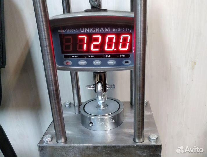 Магнит F500х2 Суперсила +веревка 8мм 25м +рым