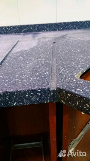 Ремонт столешниц из искусственного камня