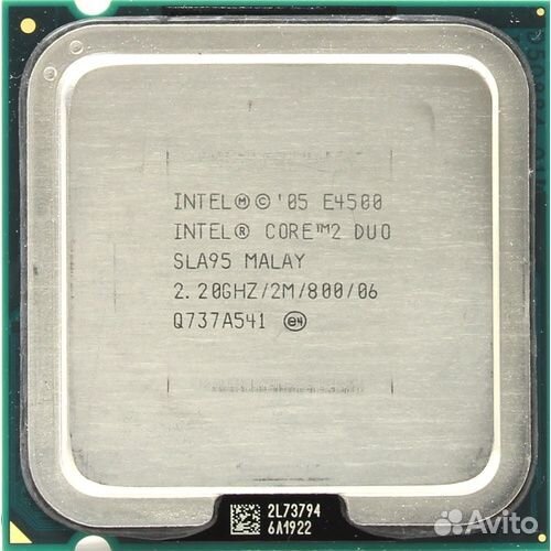 Intel Core 2 Duo E4500