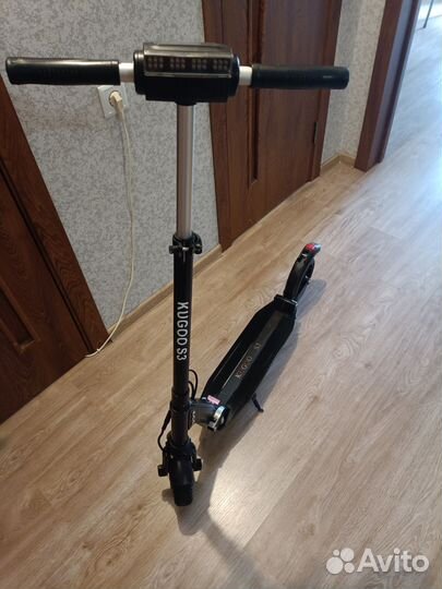 Забронирован. Электросамокат kugoo s3