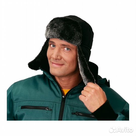 Шапка- ушанка рабочая зимняя