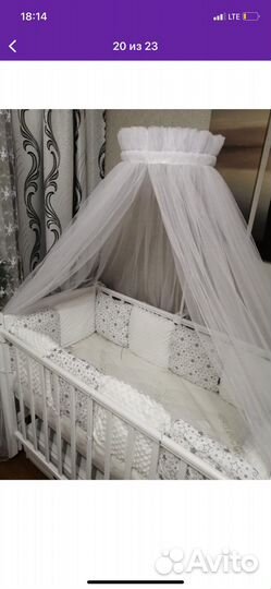 Бортики в детскую кроватку