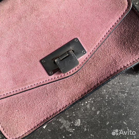 Сумка mango замша