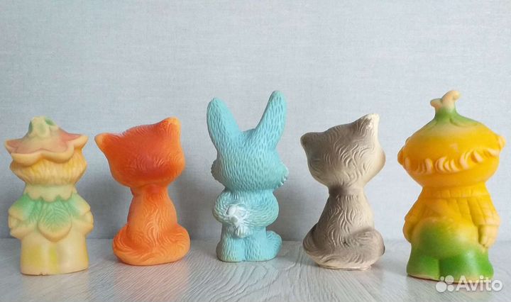 Резиновые игрушки СССР