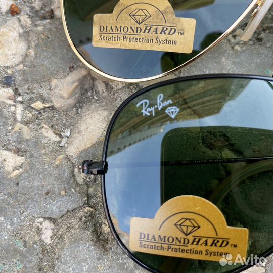 Очки Ray-Ban Aviator Стекло Солнцезащитные