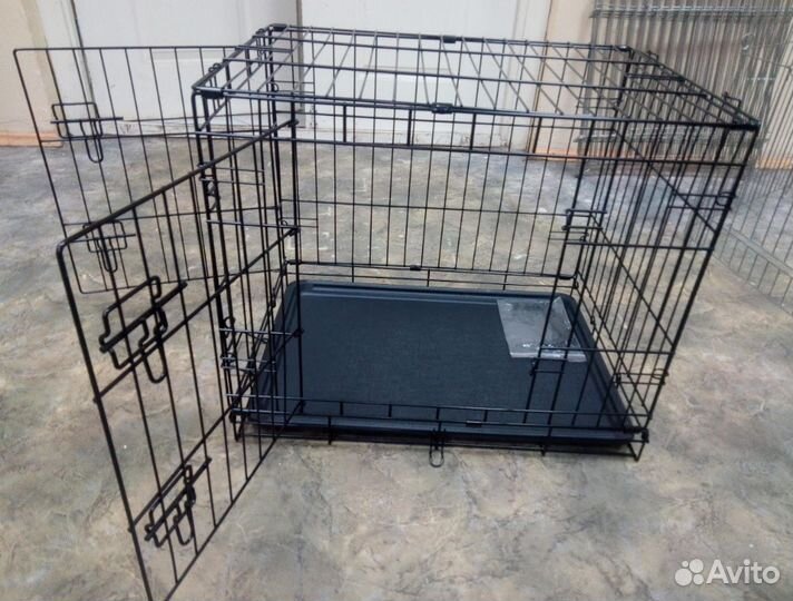 Клетка с поддоном для собак кошек