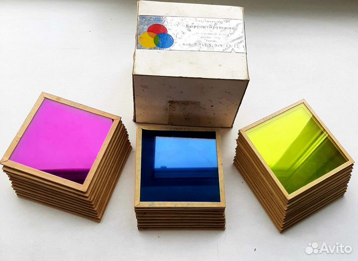 Светофильтры корректирующие для цветной печати