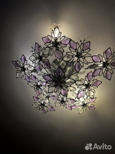 Люстра хрустальная чехия