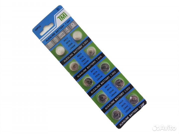 Батарейки TMI Alkaline аg13 LR44 1.5V