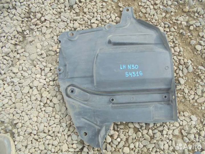 Защита двигателя левая Nissan R'nessa N30 SR20DE