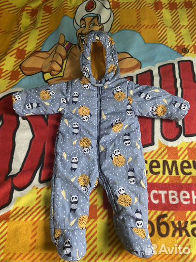Комбинезон теплый 74 80
