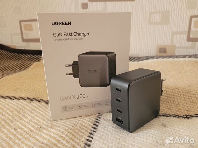 Зарядное устройство Ugreen CD226 GaN X 100W 100Вт объявление продам
