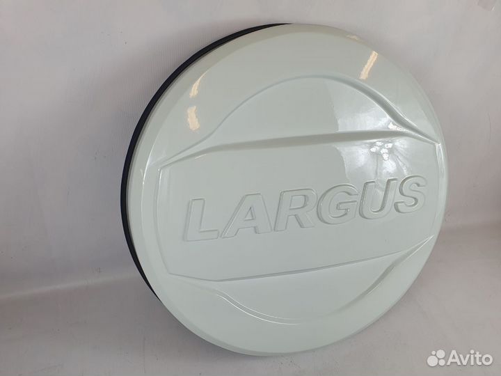 Колпак запасного колеса LADA Largus белый (ледник)