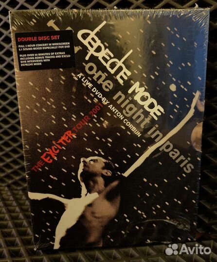 Depeche Mode The Exciter DVD 2002г сет 2 диска
