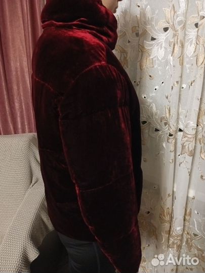 Куртка велюровая женская