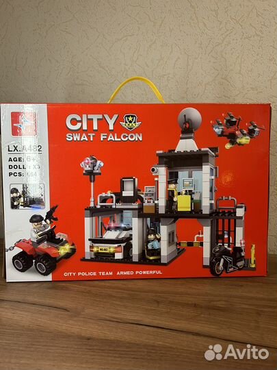 Lego полицейский участок