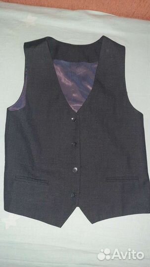 Костюм школьный для мальчика серый