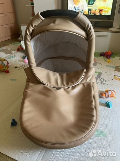 Коляска 2 в 1 эко кожа