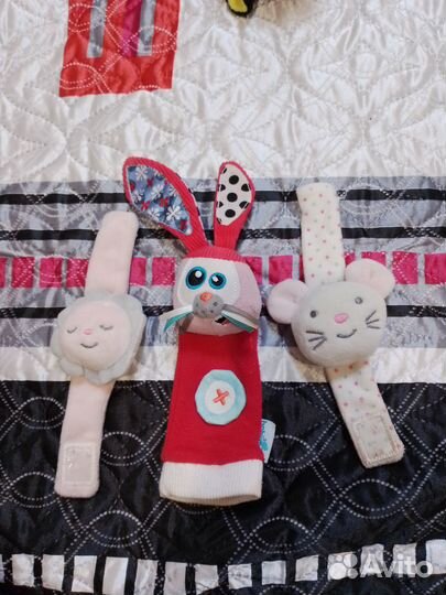 Игрушка на присоске, погремушки на ручки-ножки