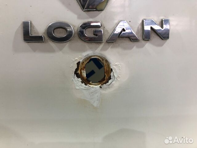 Крышка багажника renault logan 2 1.6 мт седан