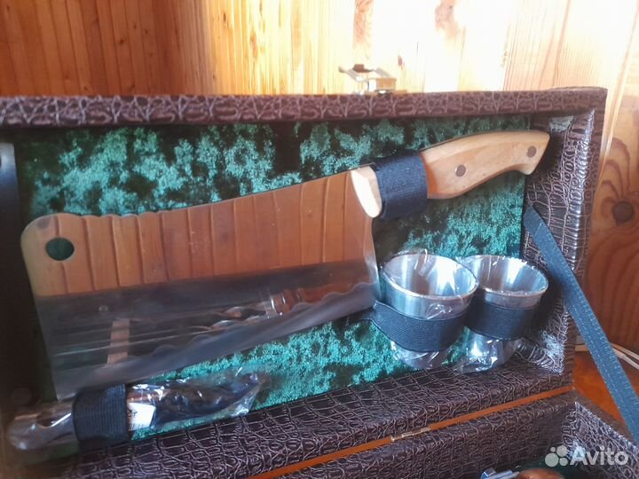 Шашлычный набор для пикника Подарок мужчине