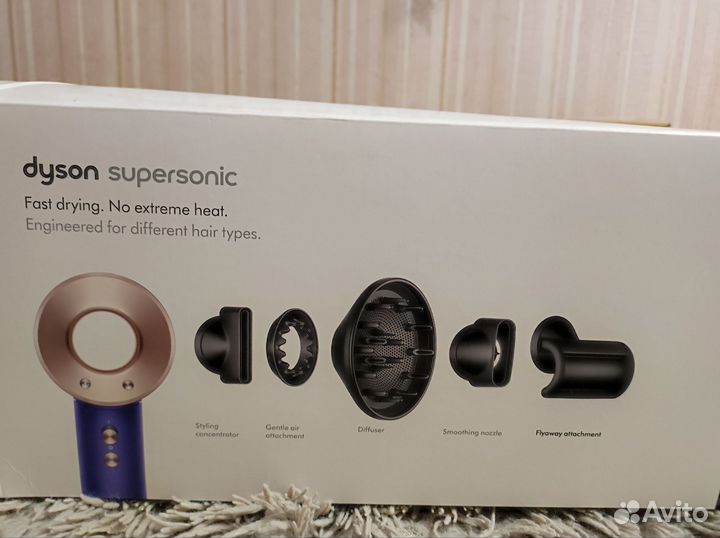 Фен dyson supersonic hd08 малайзия с кейсом