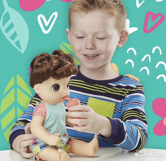 Кукла baby alive танцующая малышка