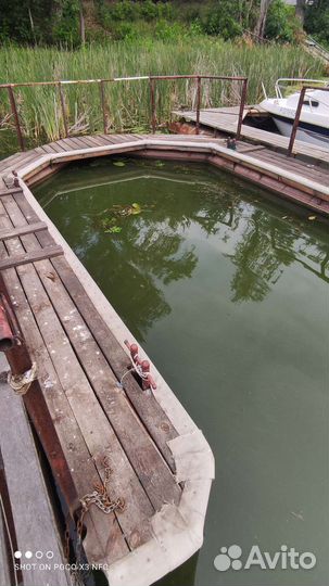 Понтон, паук для катера