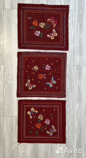 Салфетка, вышивка крестиком СССР