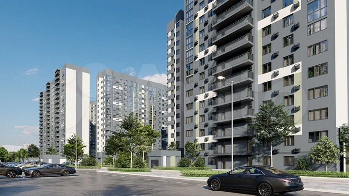 3-к. квартира, 74,2 м², 19/24 эт.