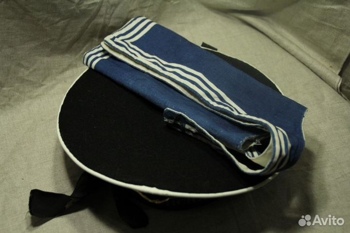 Безкозырка Тихоокеанский флот. СССР и гюйс 1981