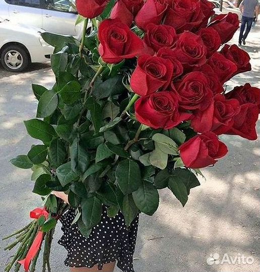 Букет роз 101 роза 51 роза