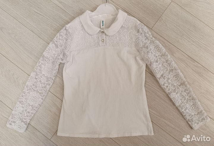 Школьная одежда, блузки для девочки 140/ 146/ 152