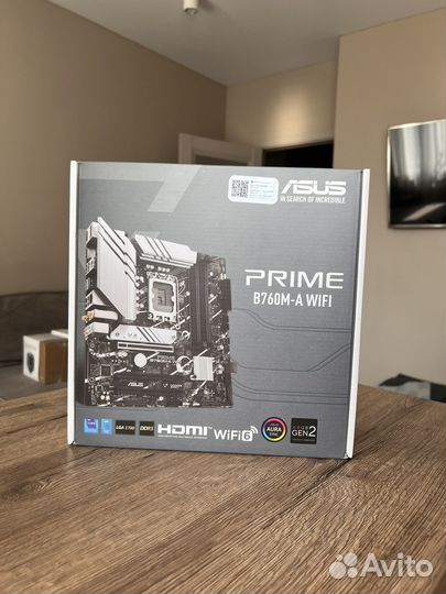 Материнская плата asus prime B760M-A wifi