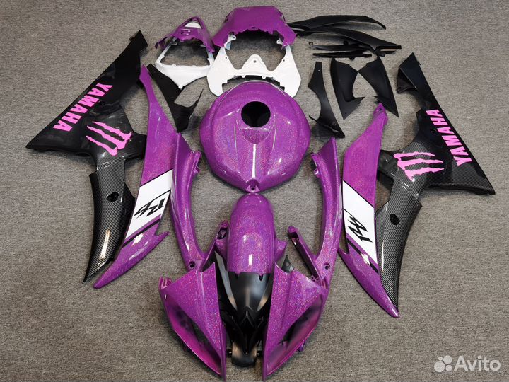 Yamaha YZF R6 2008-2016 мотопластик, эксклюзив