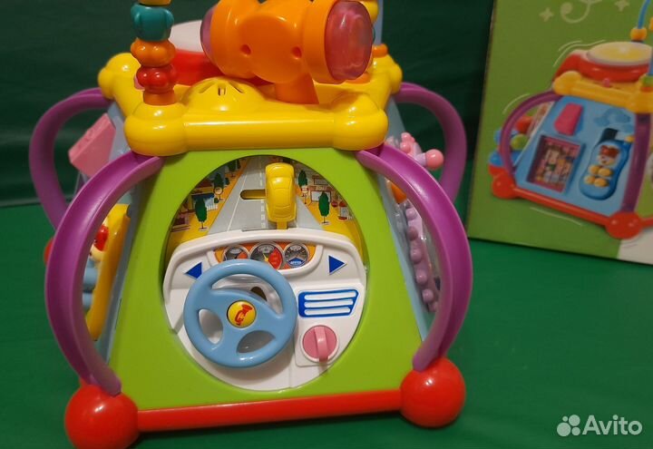 Куб-бизиборд музыкальный