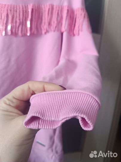 Платье худи 122-128 Original marines