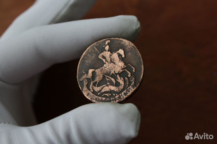 2 Копейки 1758 Елизавета Петровна в Твери