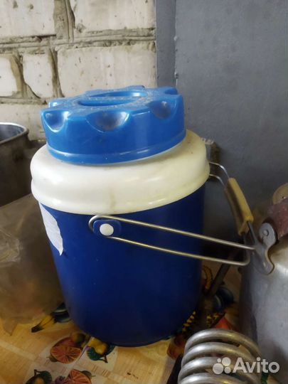 Термос с широким горлом