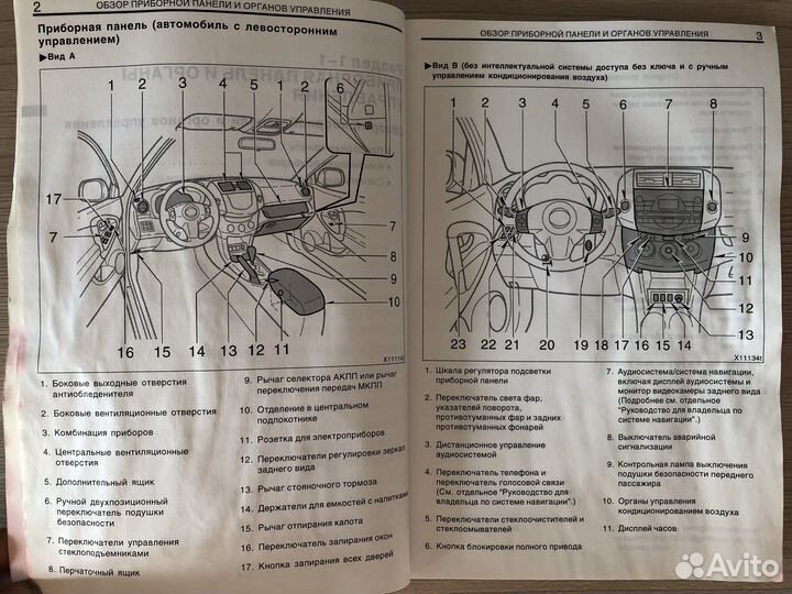 Руководство по эксплуатации тоyota RAV4;ford focus