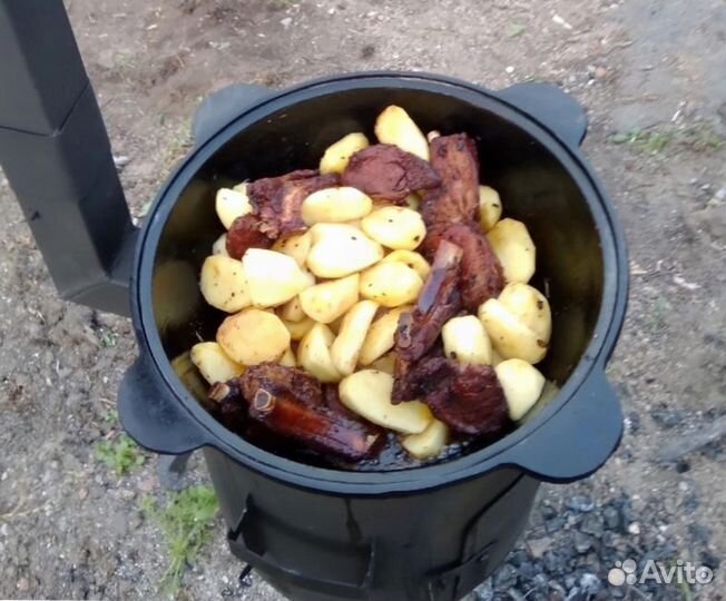 Печь для казана 16 литров Премиум