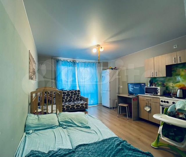 Квартира-студия, 24,3 м², 4/20 эт.