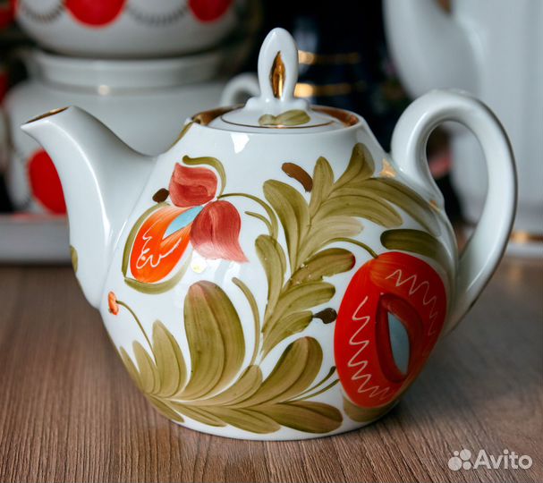 Чайники заварочные, фарфор УССР