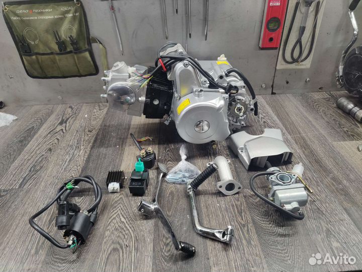 Новый двигатель 110 кубов для мопеда