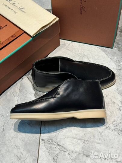 Лоферы Loro Piana С мехом