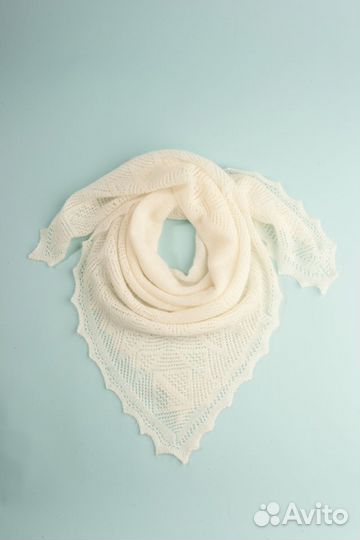 Оренбургский пуховый платок 100х100см арт П4100-02