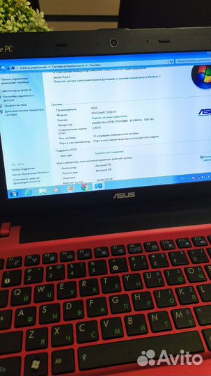 Нетбук asus