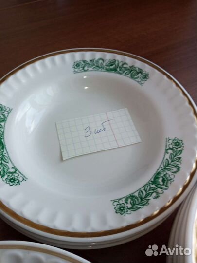 Тарелка п/порционные из СССР