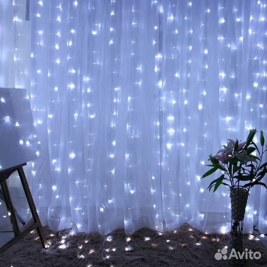 Гирлянда штора